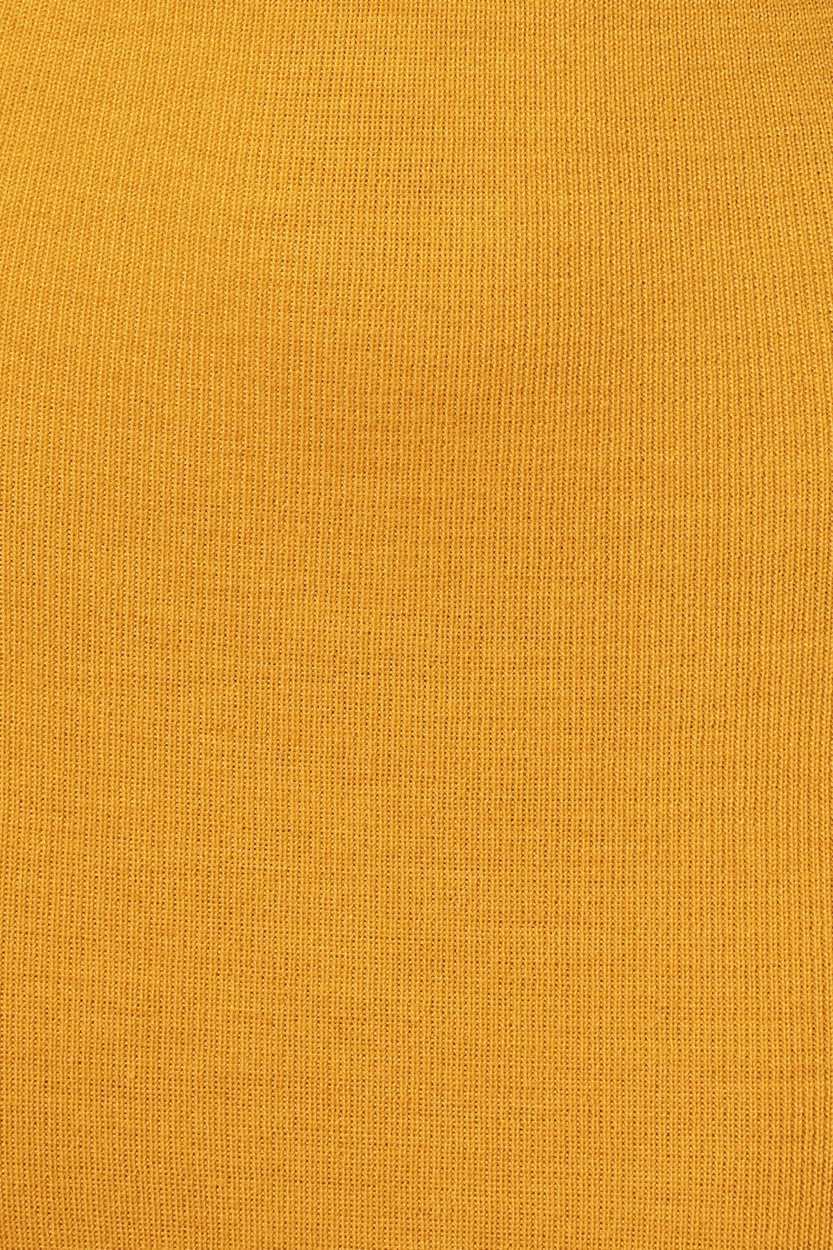 Yellow Sun Rays Knit Maxi Dress