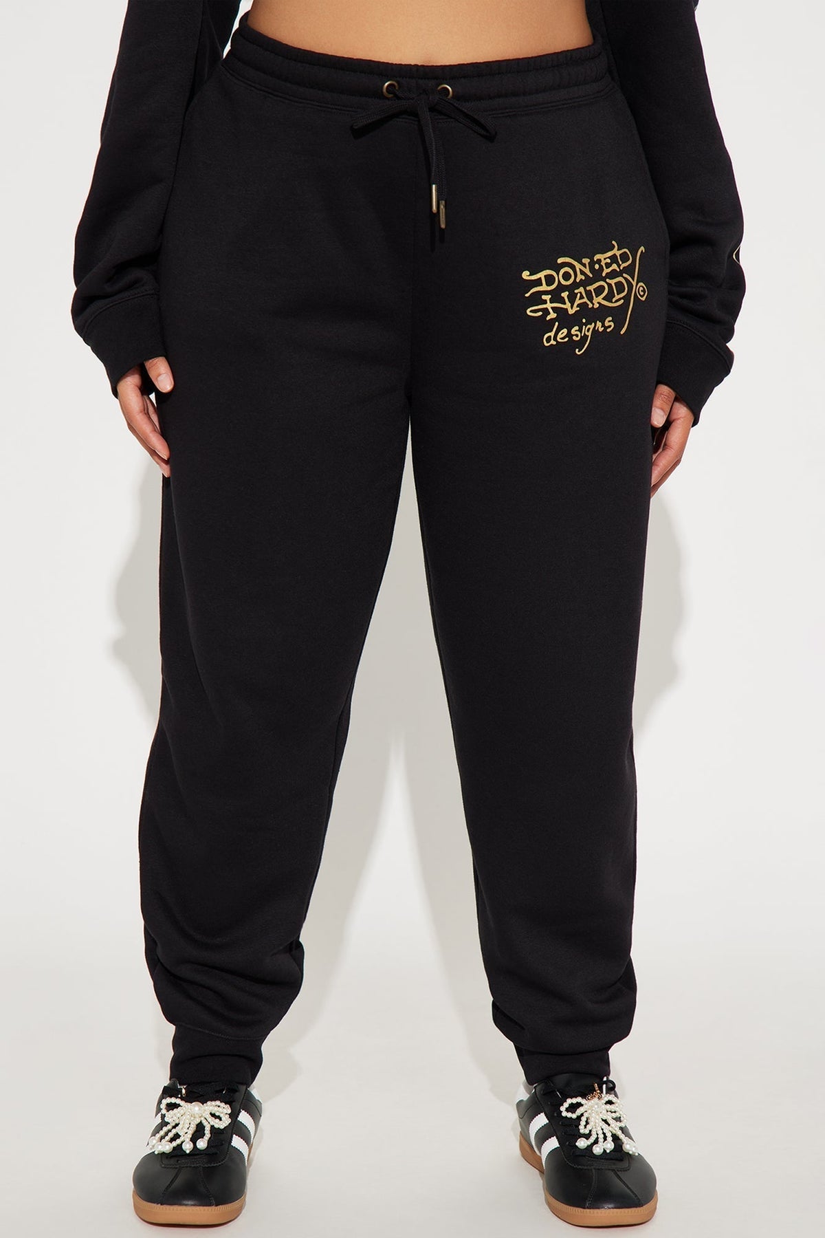 Ed Hardy Mary Jogger - Black