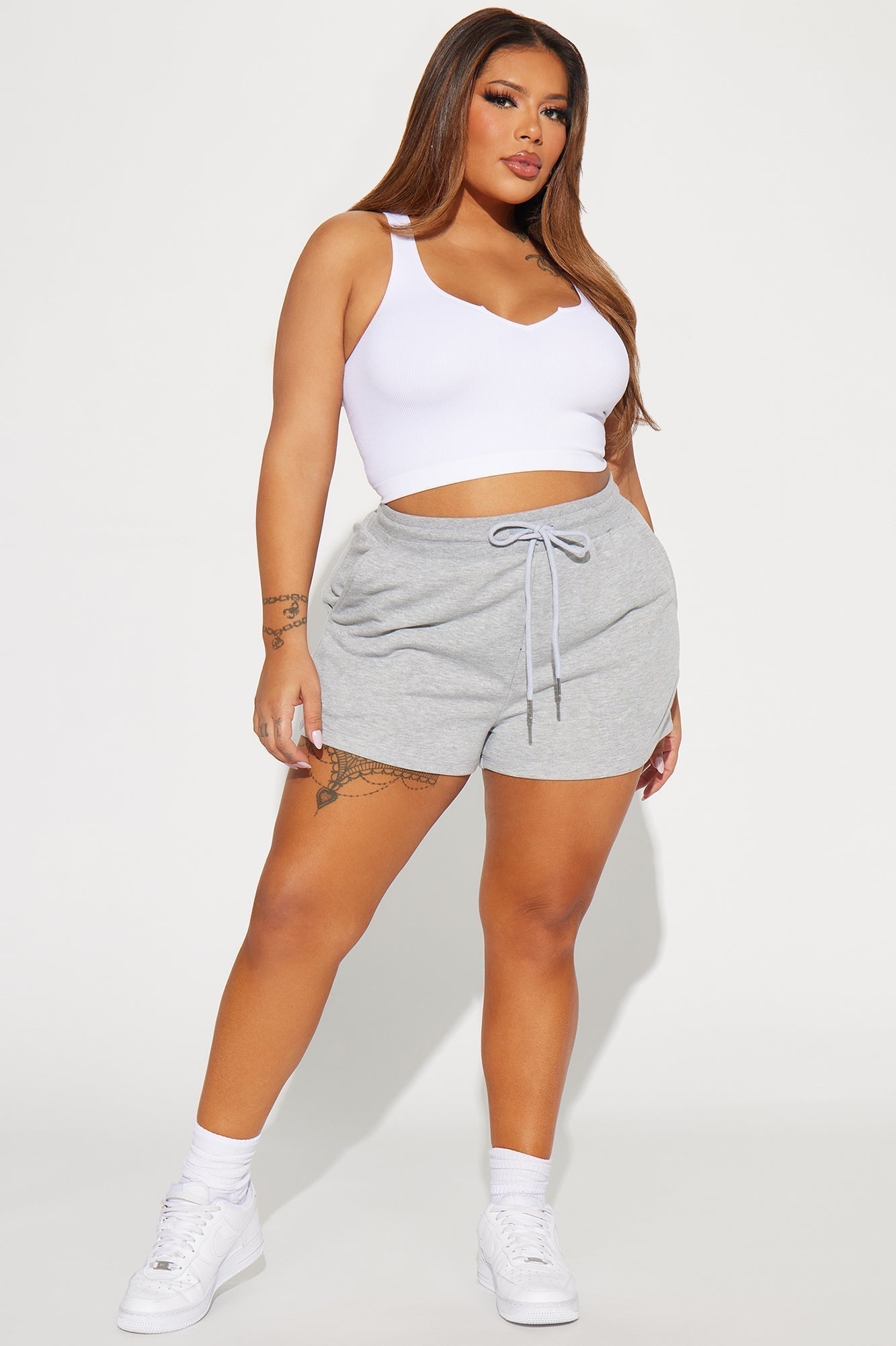Chilling Out Short - Heather Grey