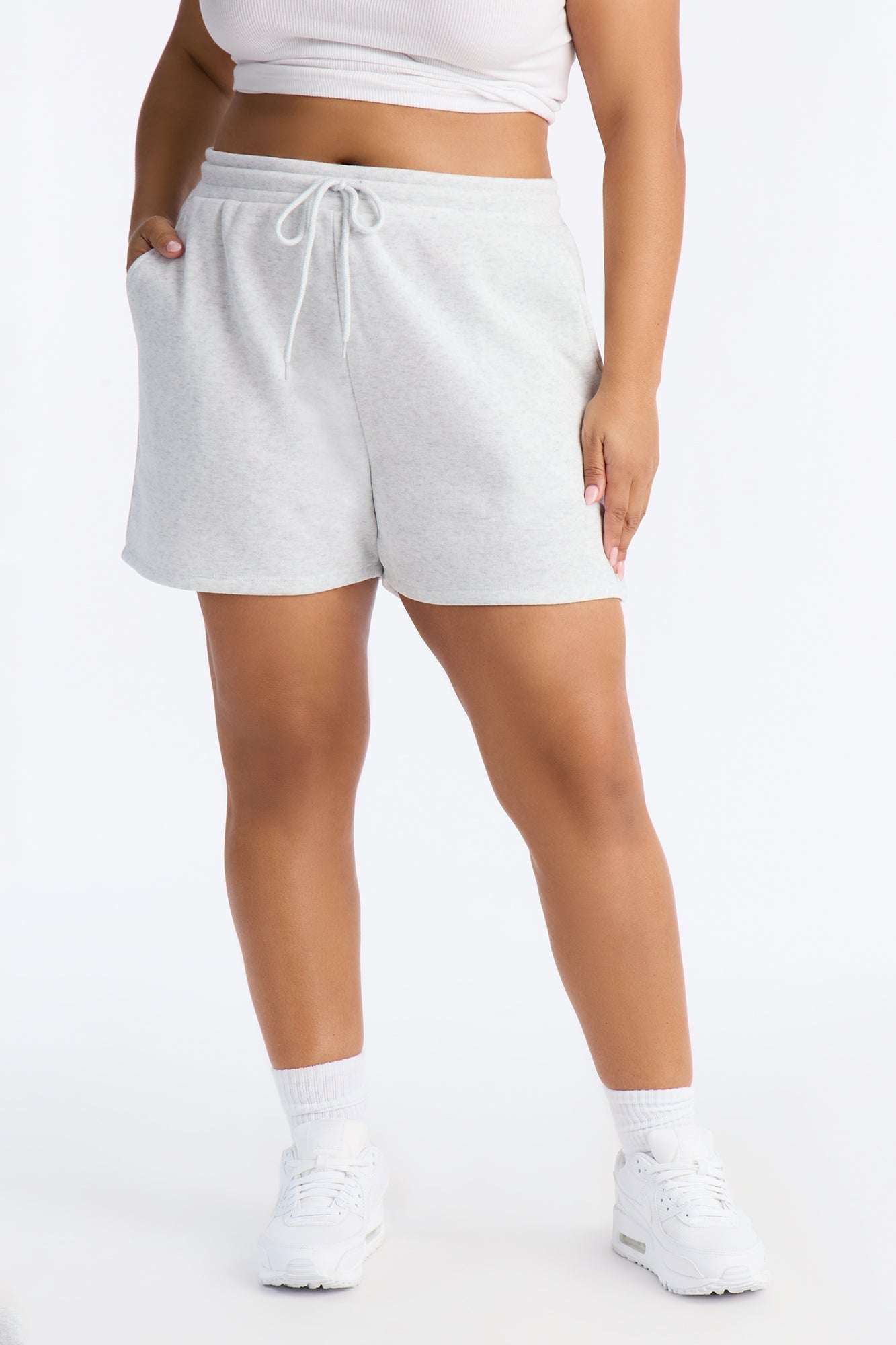 Cassandra Shorts - Light Grey