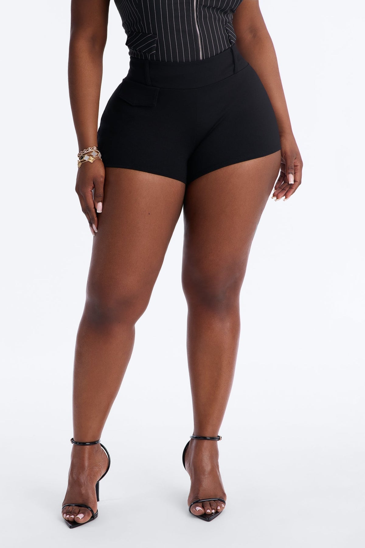 Hayden Ponte Low Rise Micro Short - Black