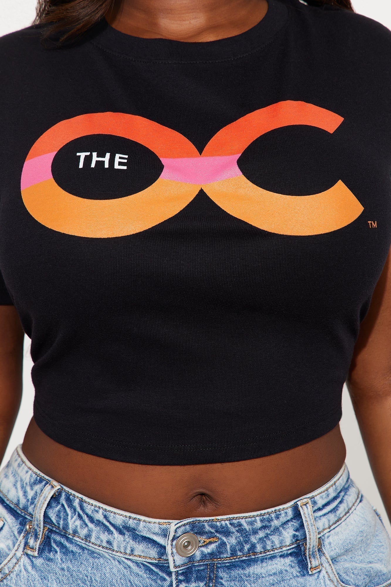 The OC Baby Tee - Black