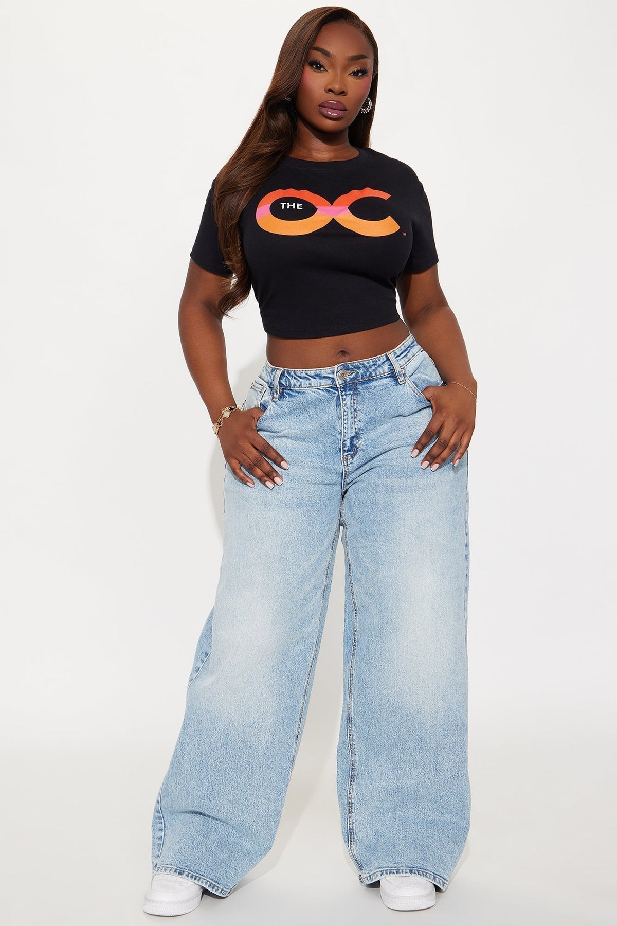 The OC Baby Tee - Black