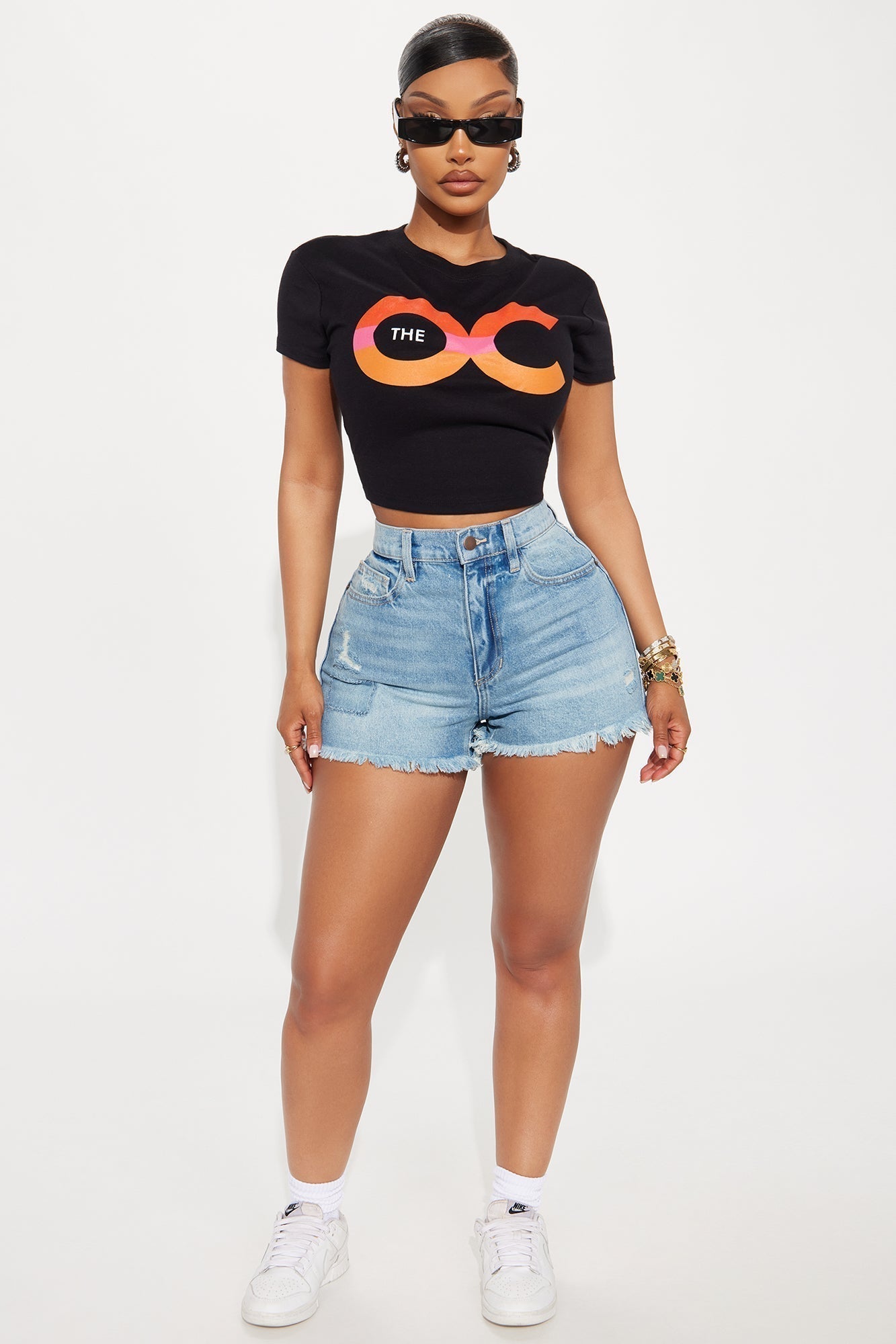 The OC Baby Tee - Black