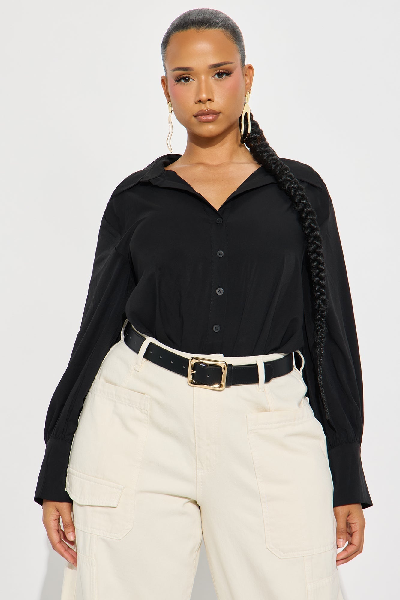 Hustle In Silence Bodysuit - Black
