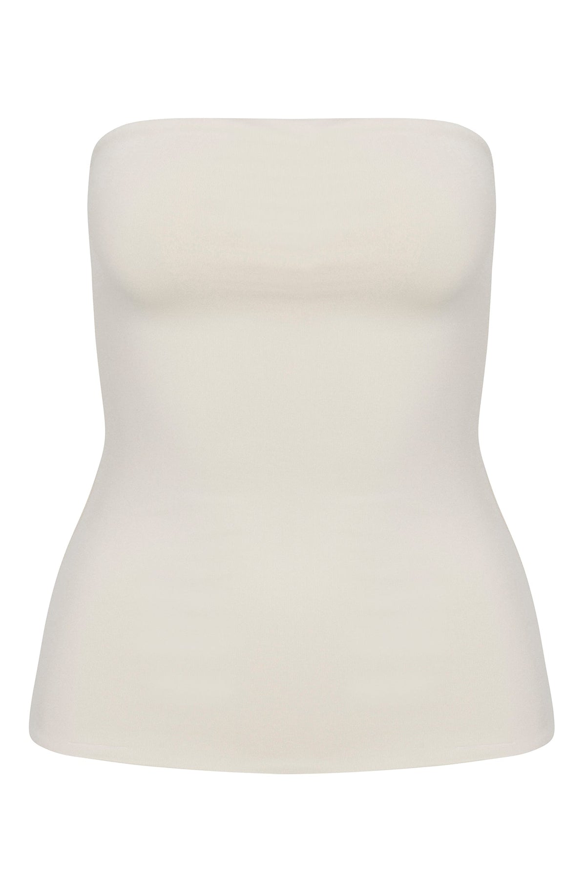 Contour Double Lined Tube Top - Bone
