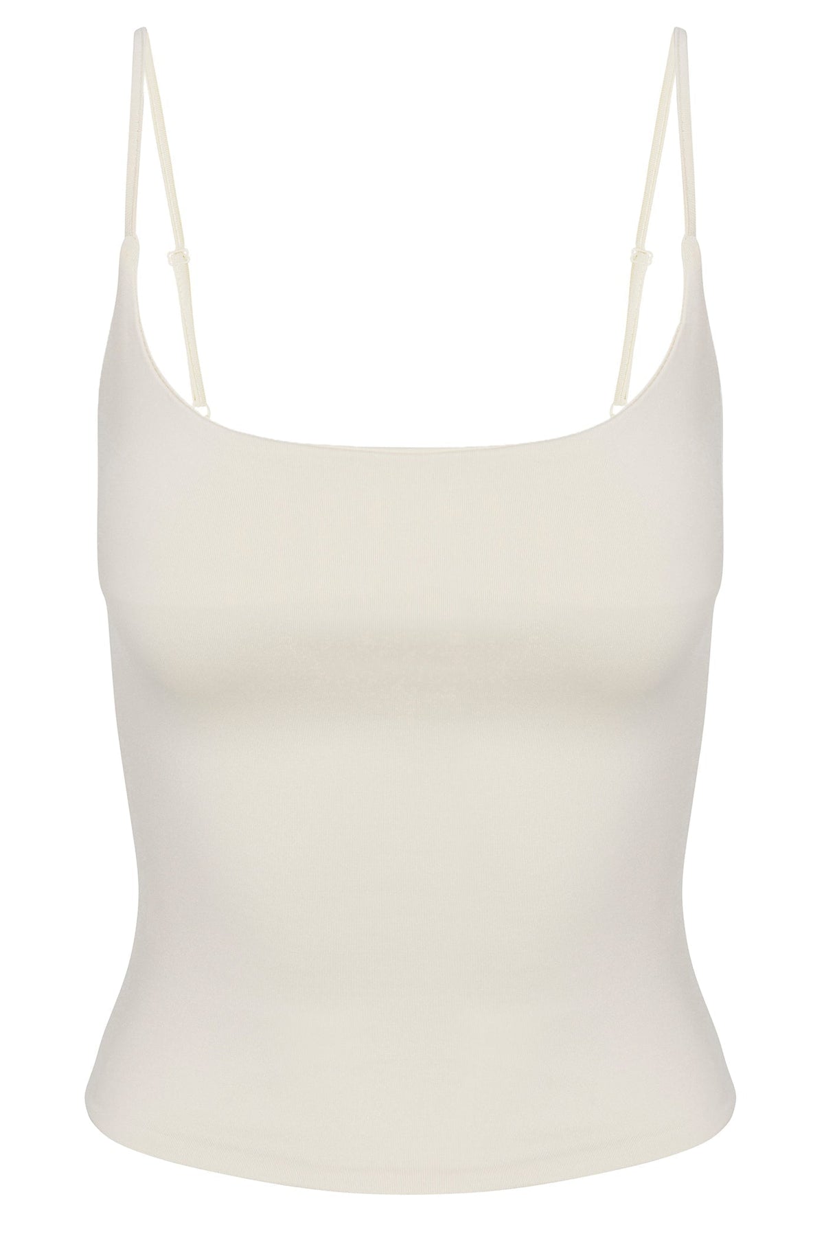 Contour Double Lined Cami Top - Bone