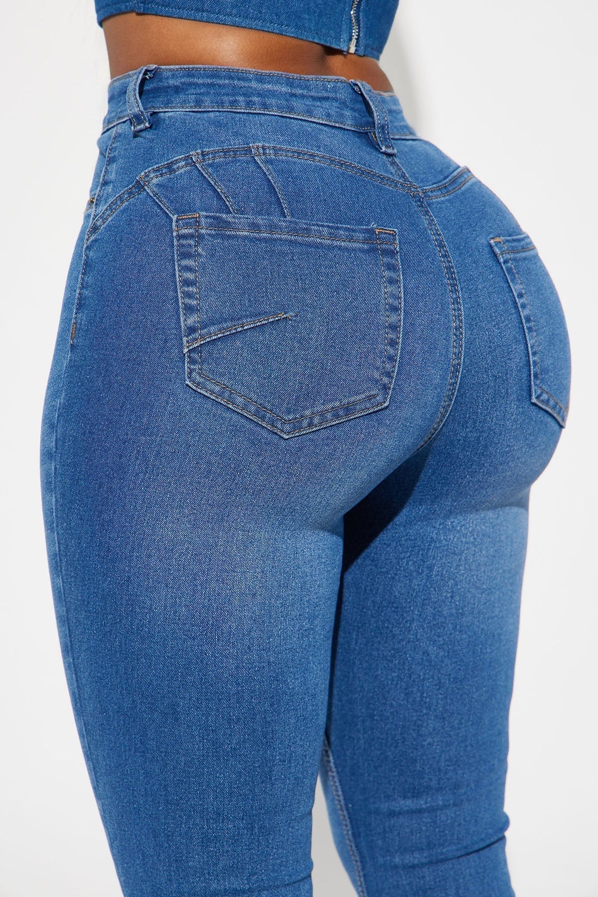 Tucson Booty Lifting Stretch Bootcut Jeans - Medium Wash