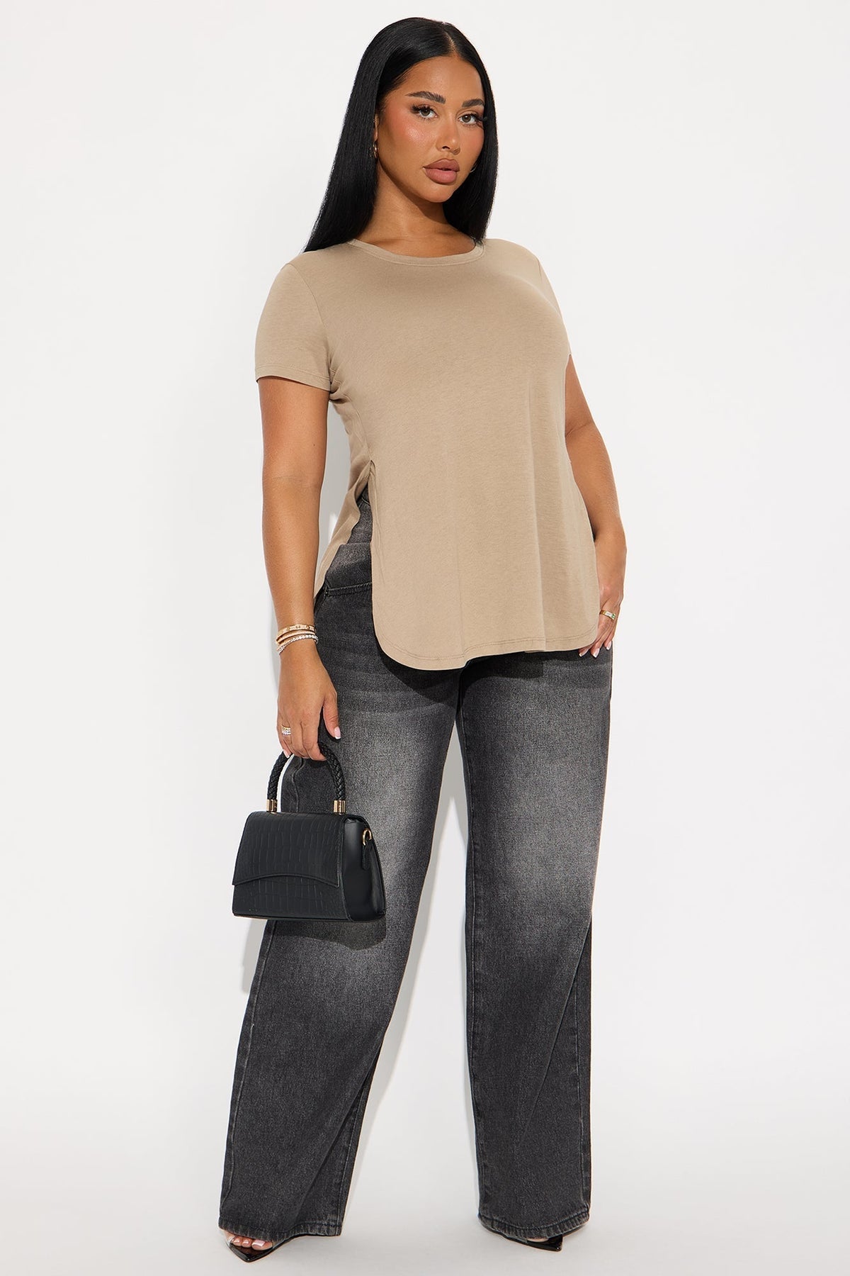 Laid Back Tee - Taupe