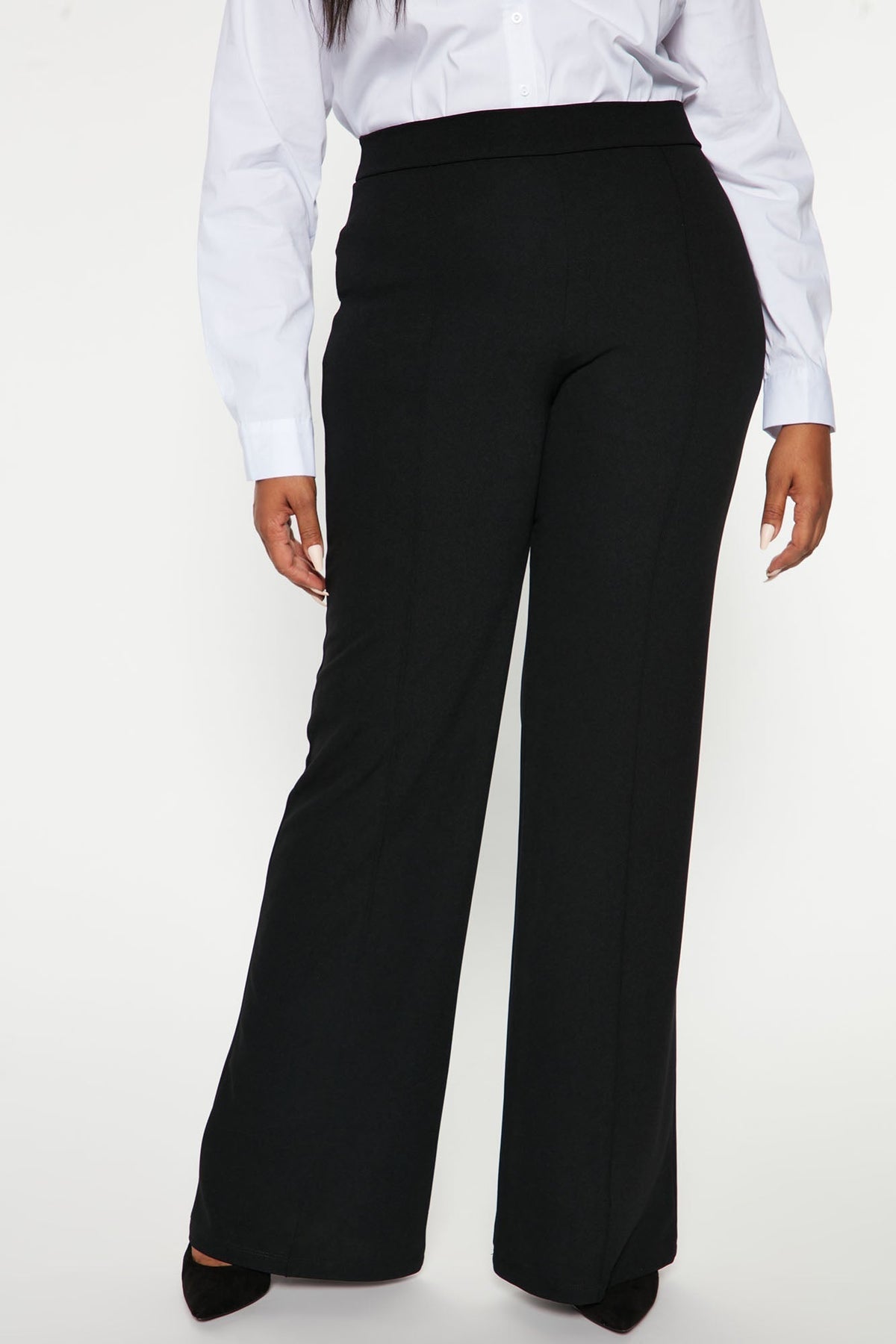 Tall Victoria High Waisted Dress Pants - Black
