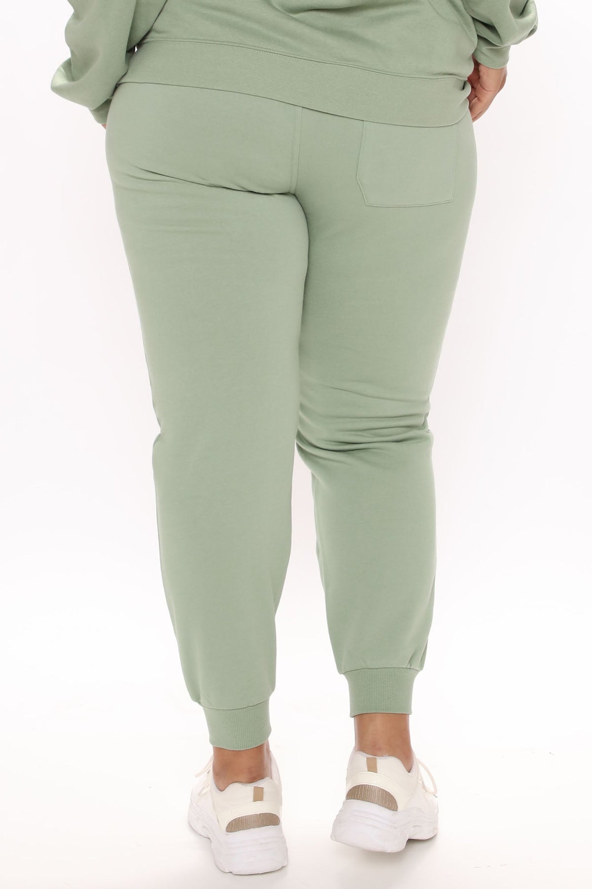 Stole Your Boyfriend's Oversized Jogger - Sage