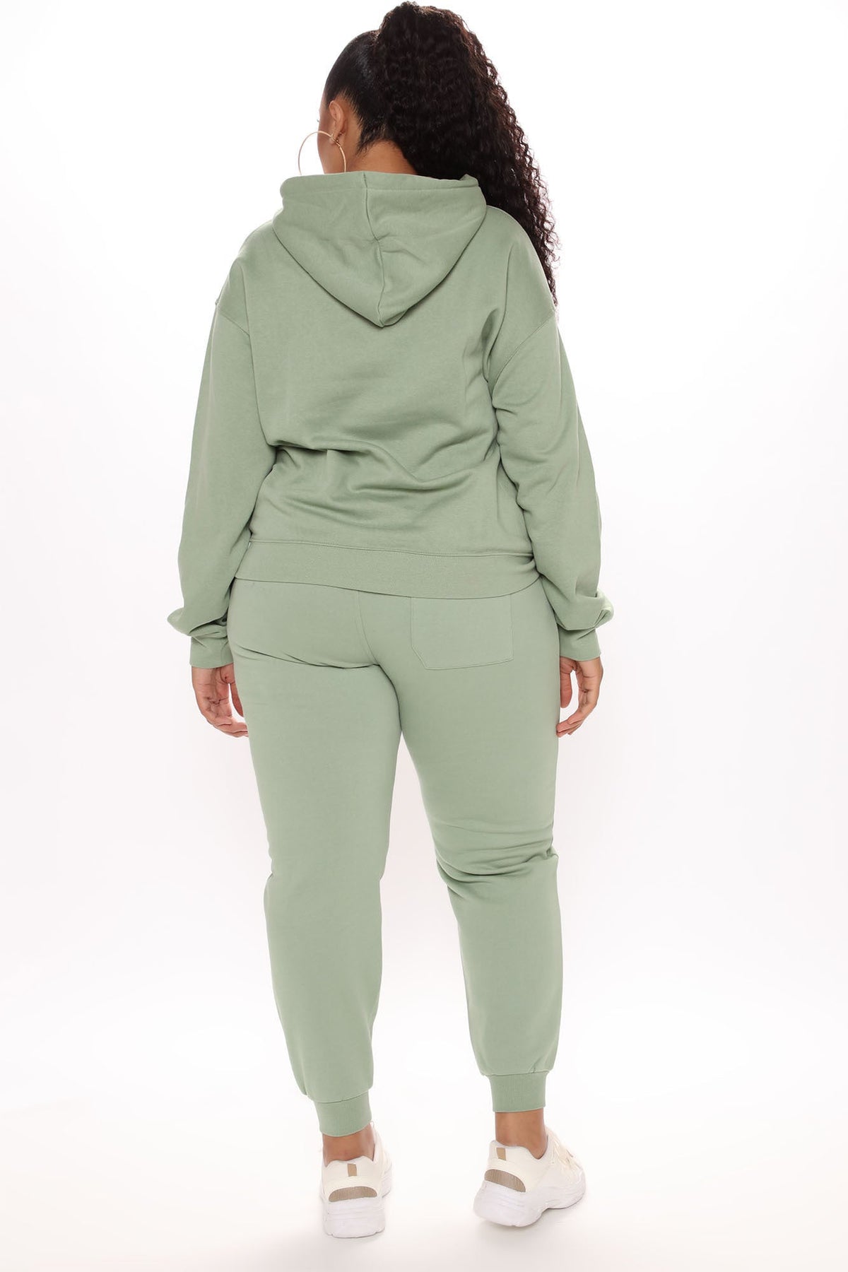 Stole Your Boyfriend's Oversized Jogger - Sage