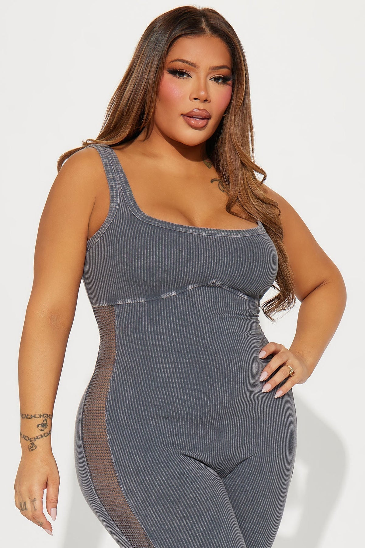 Lounge About Jumpsuit - Charcoal