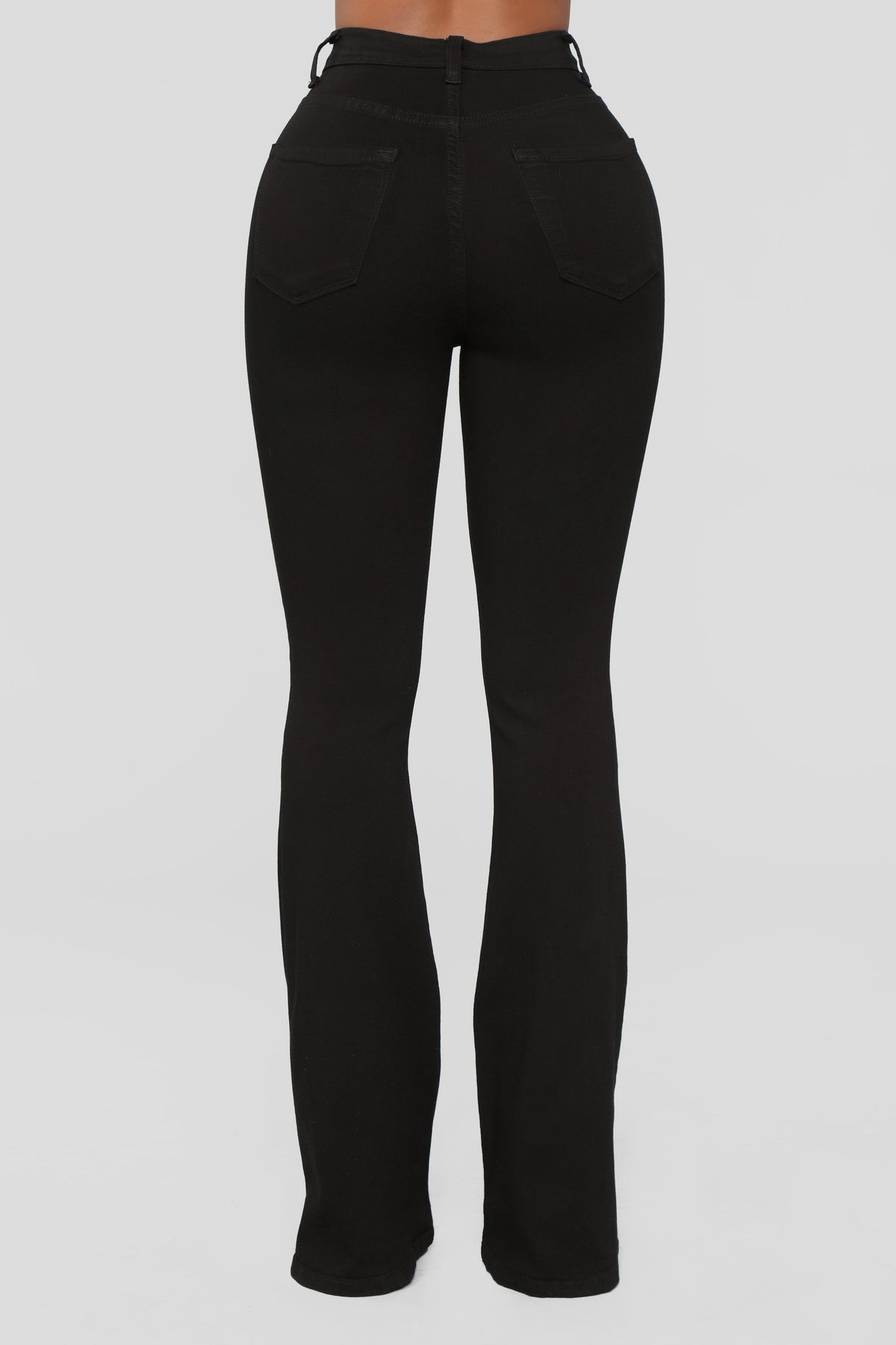 Deep In My Soul Flare Jeans - Black