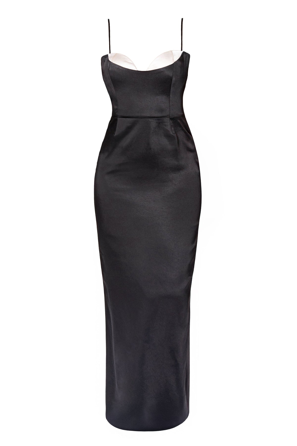 Black Moment In Time Maxi Dress