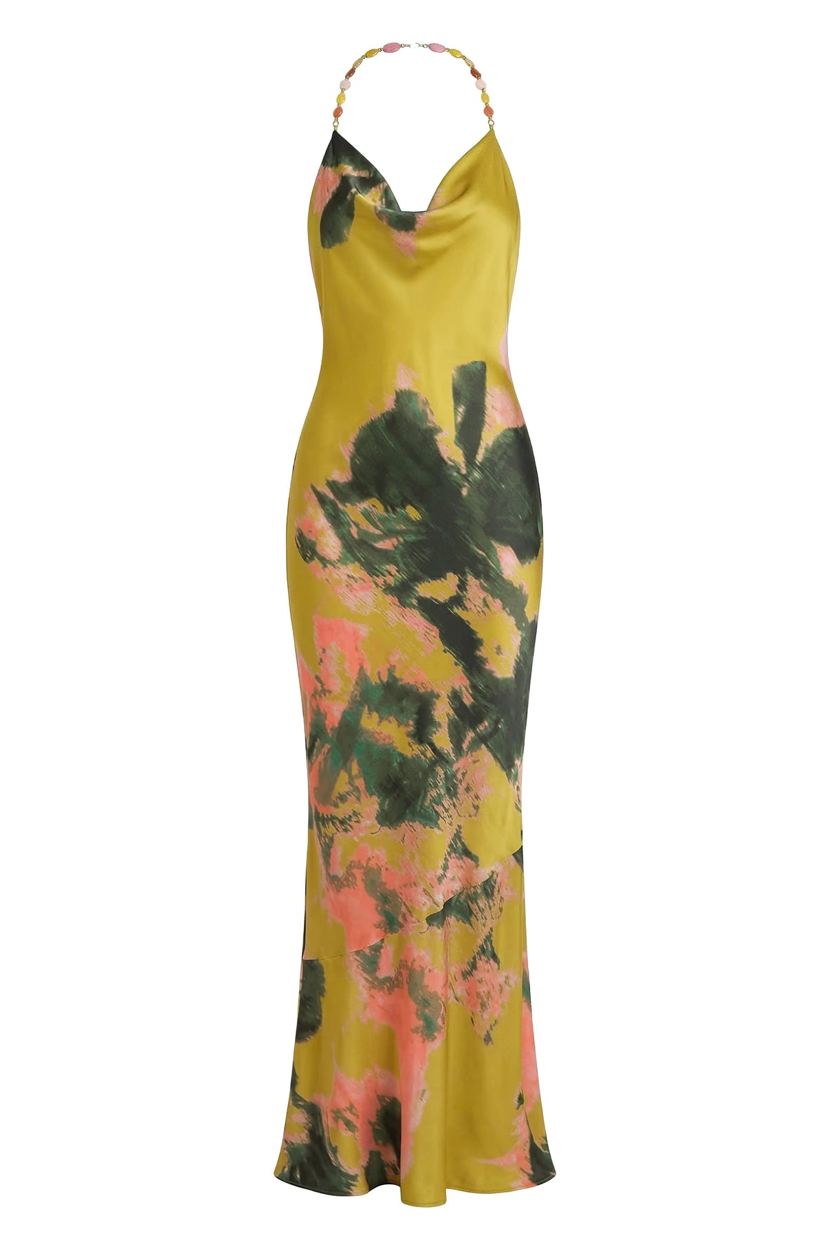 PRE-ORDER Yellow Print Bethani Maxi Dress