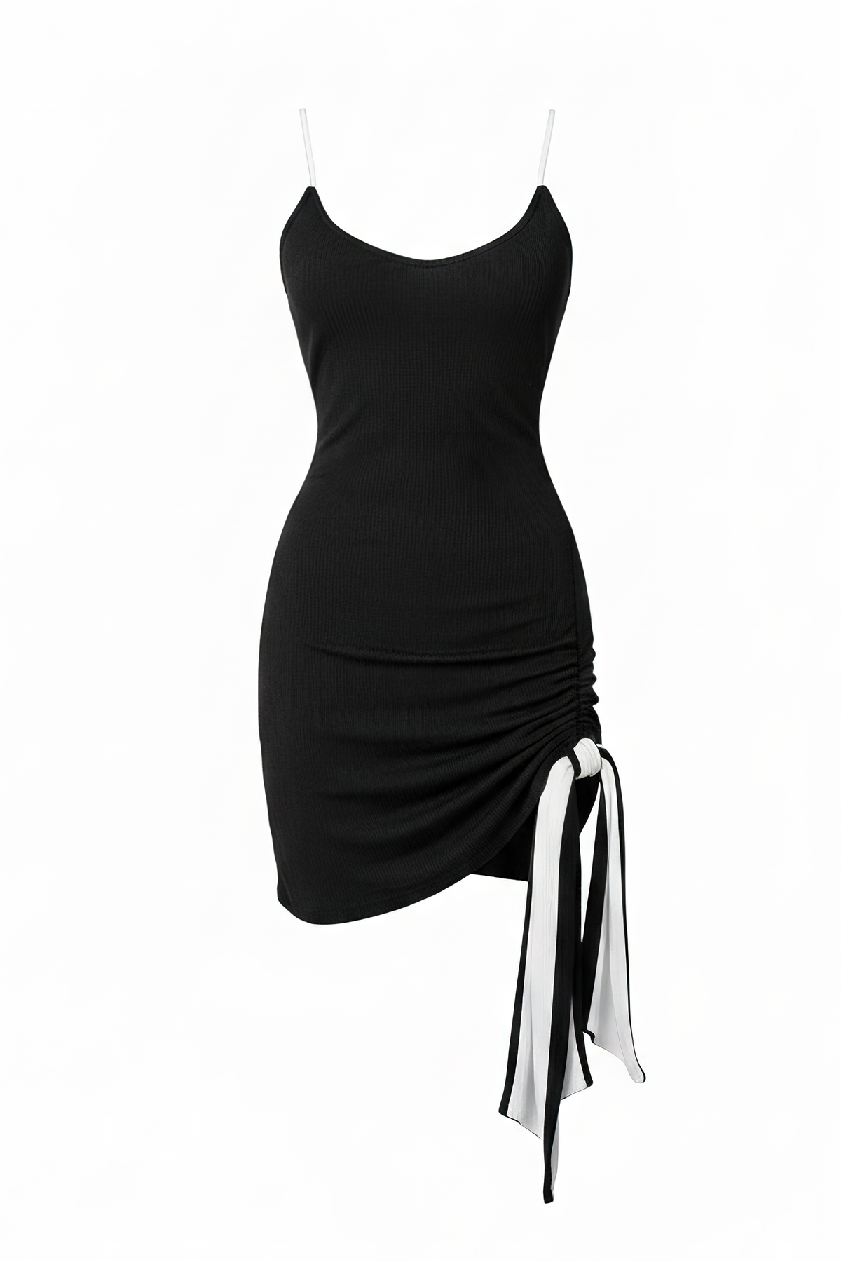 White/Black Mirage Reversible Mini Dress