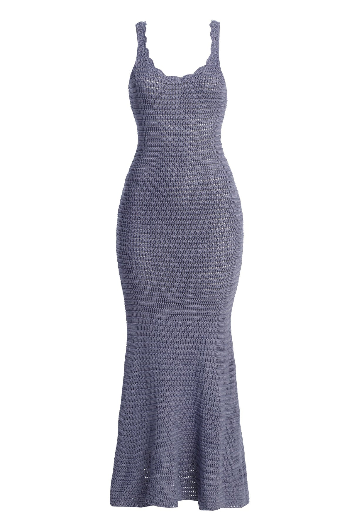 Dusk Halo Crochet Maxi Dress