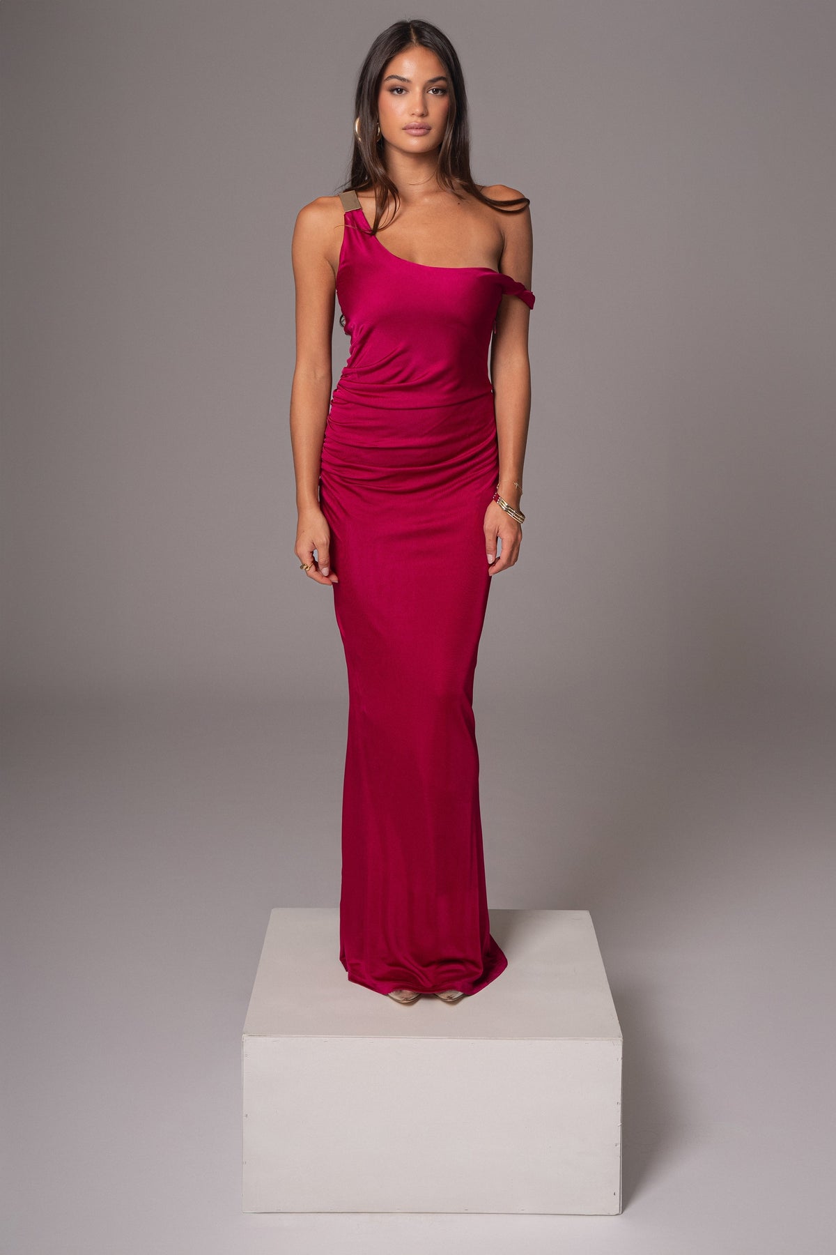 Berry Birthday Maxi Dress
