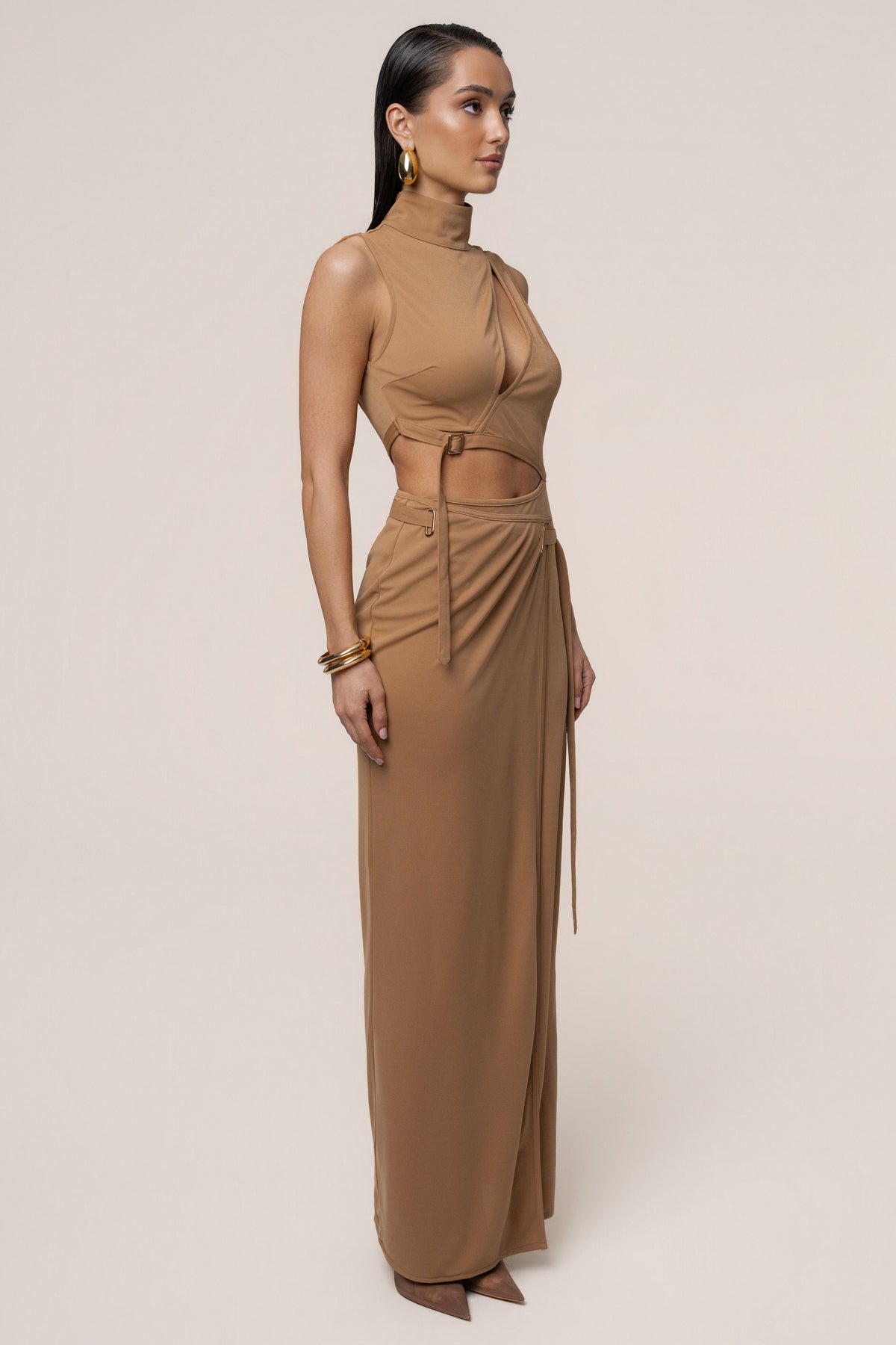 Tan Behind The Scenes Dress