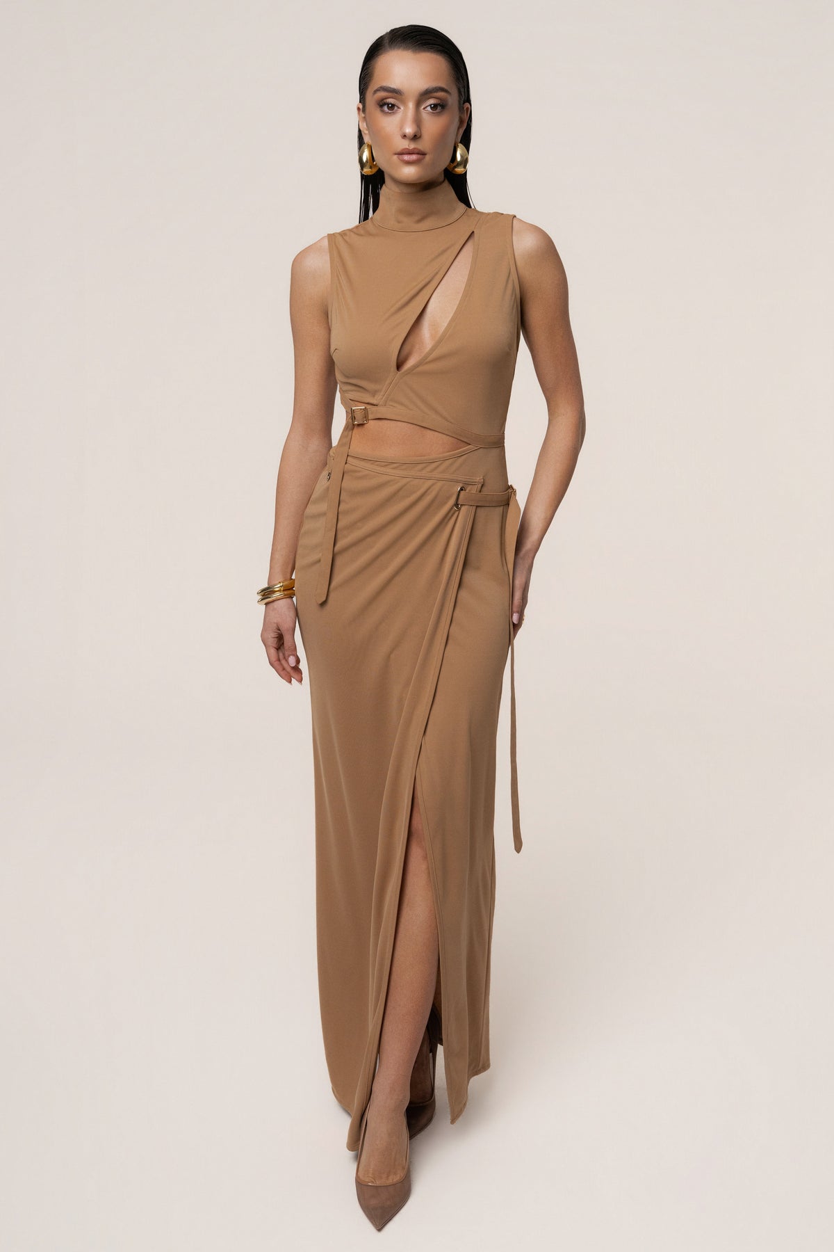 Tan Behind The Scenes Dress