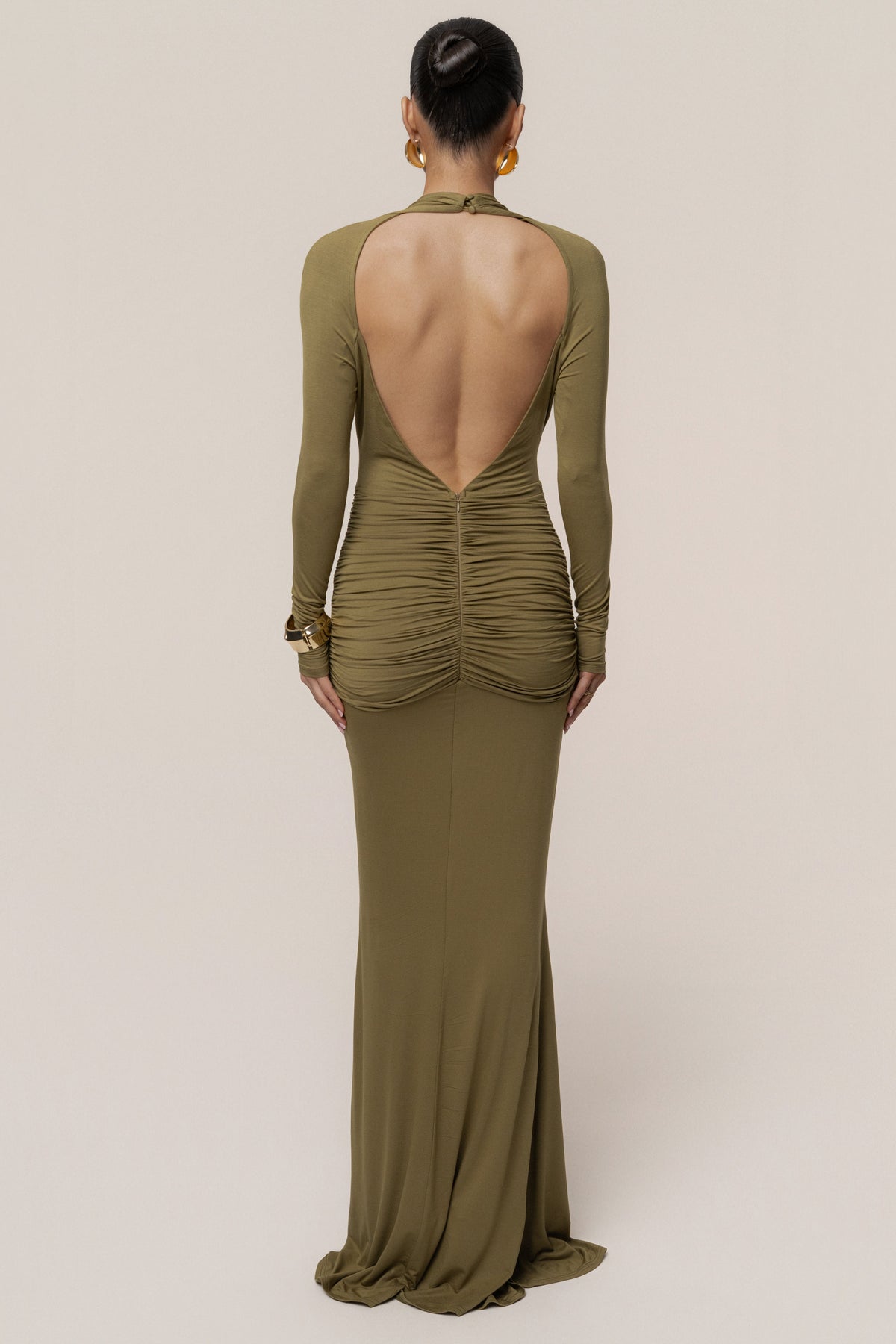 Olive All The Stars Maxi Dress
