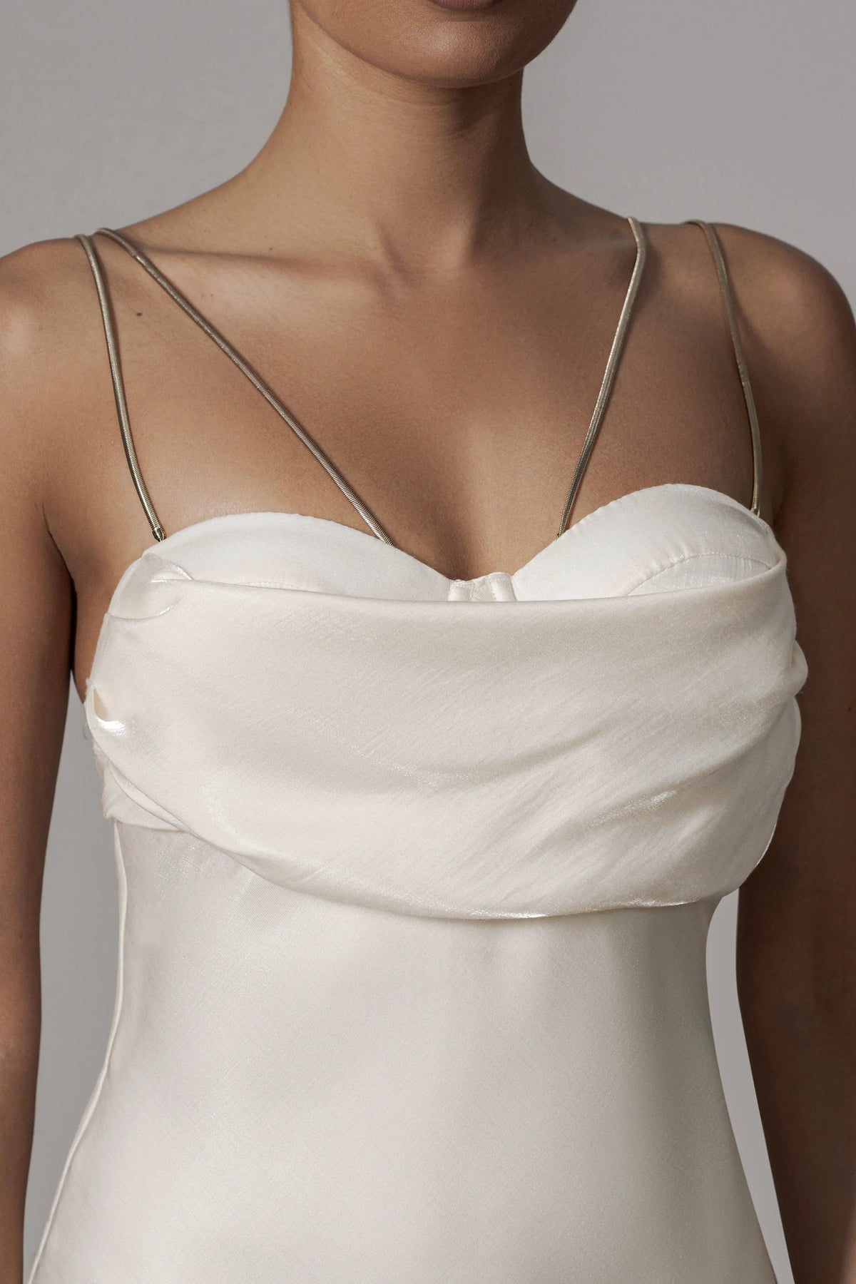 White Iridescent Visions Of You Dress