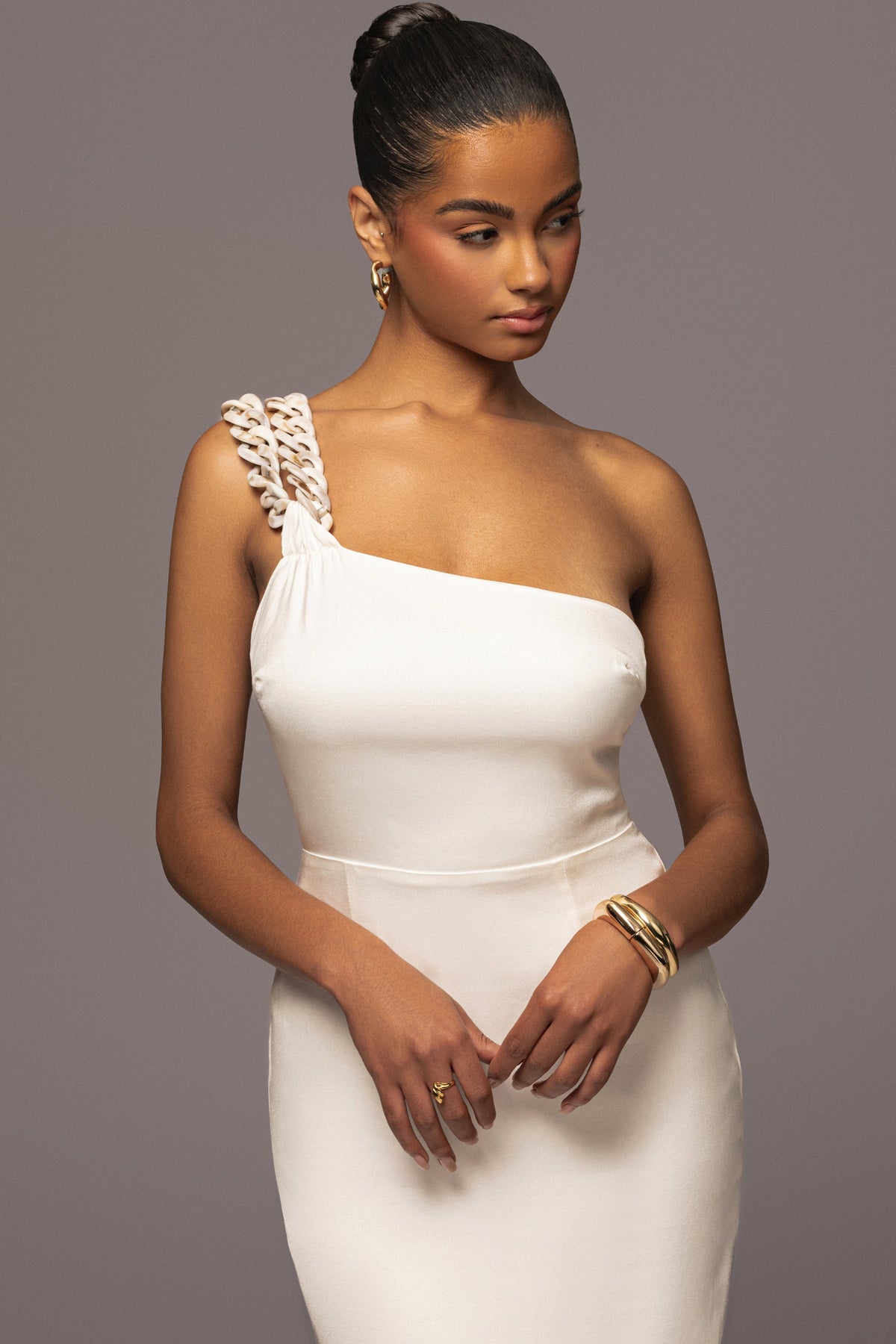 Ivory Luxury Living Maxi Dress