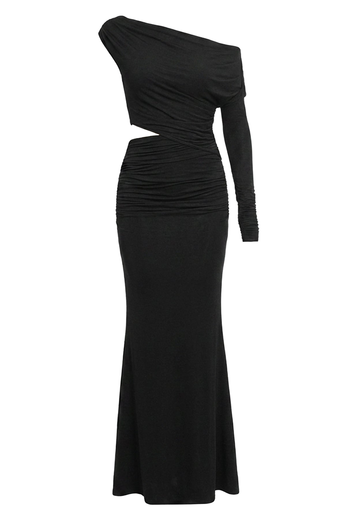 Black Premiere Cutout Maxi Dress