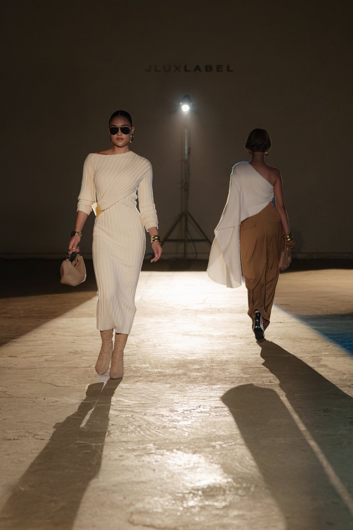 Ivory Auttomn Maxi Dress